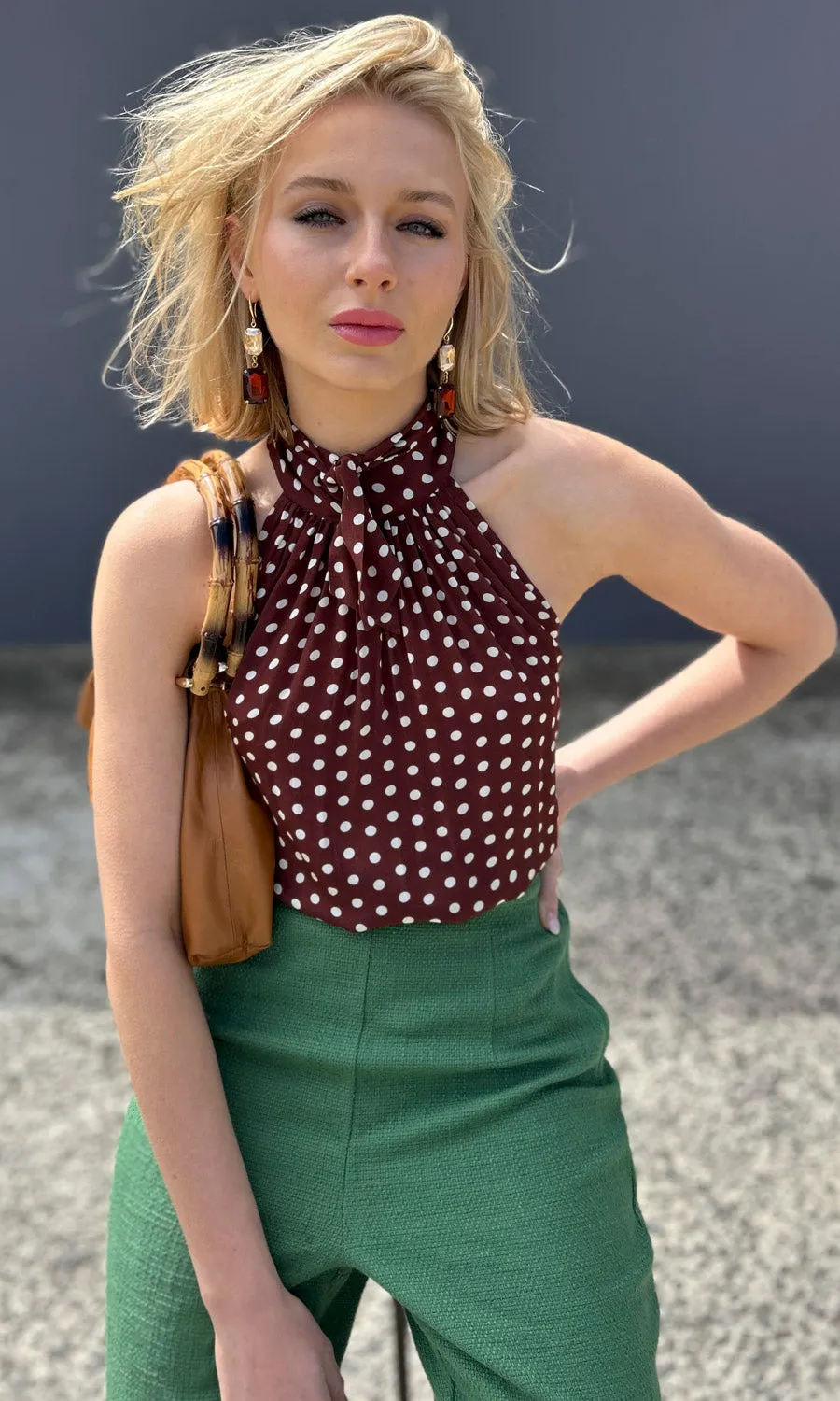 Hoss Polka Dot Halter   Coming soon!