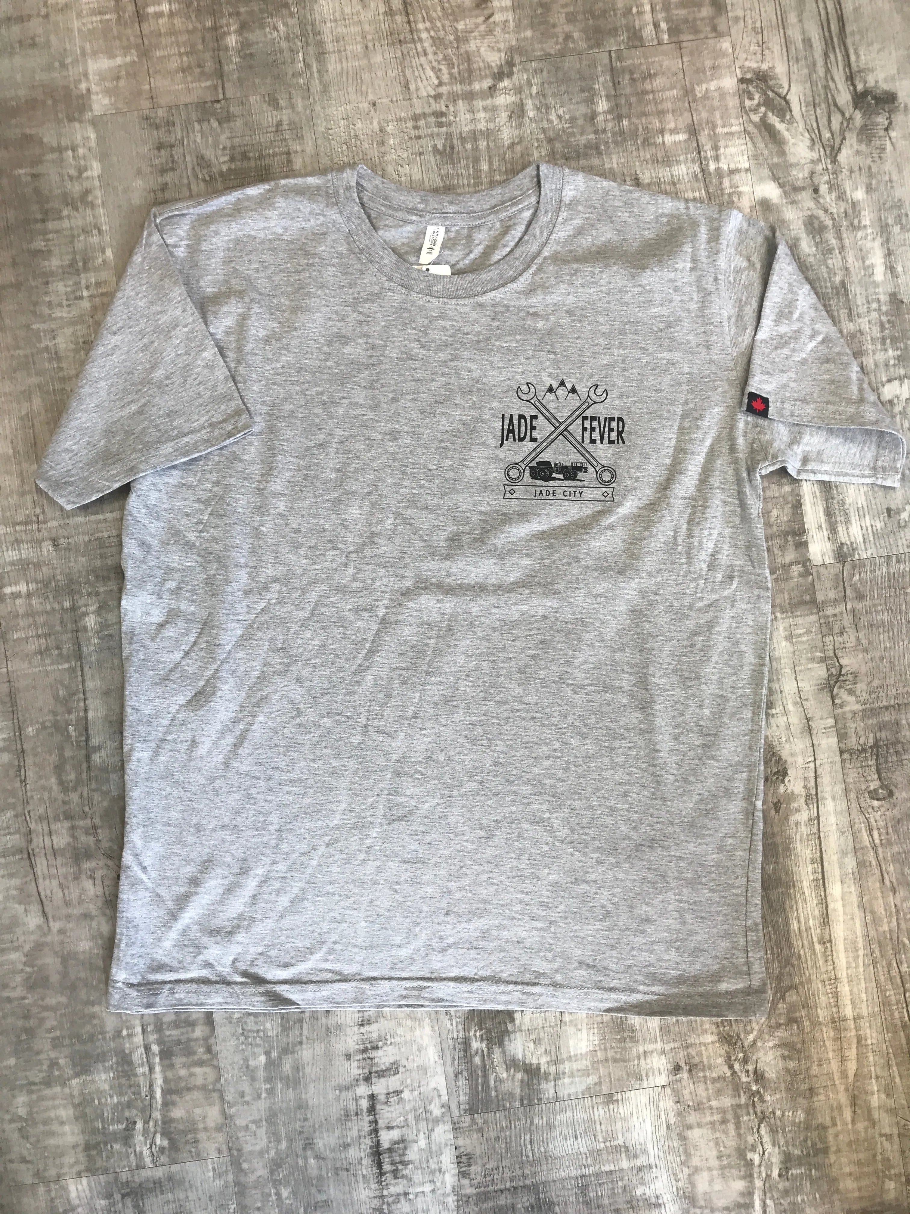 Jade Fever Wrench T-Shirt with Jade City Delta on back