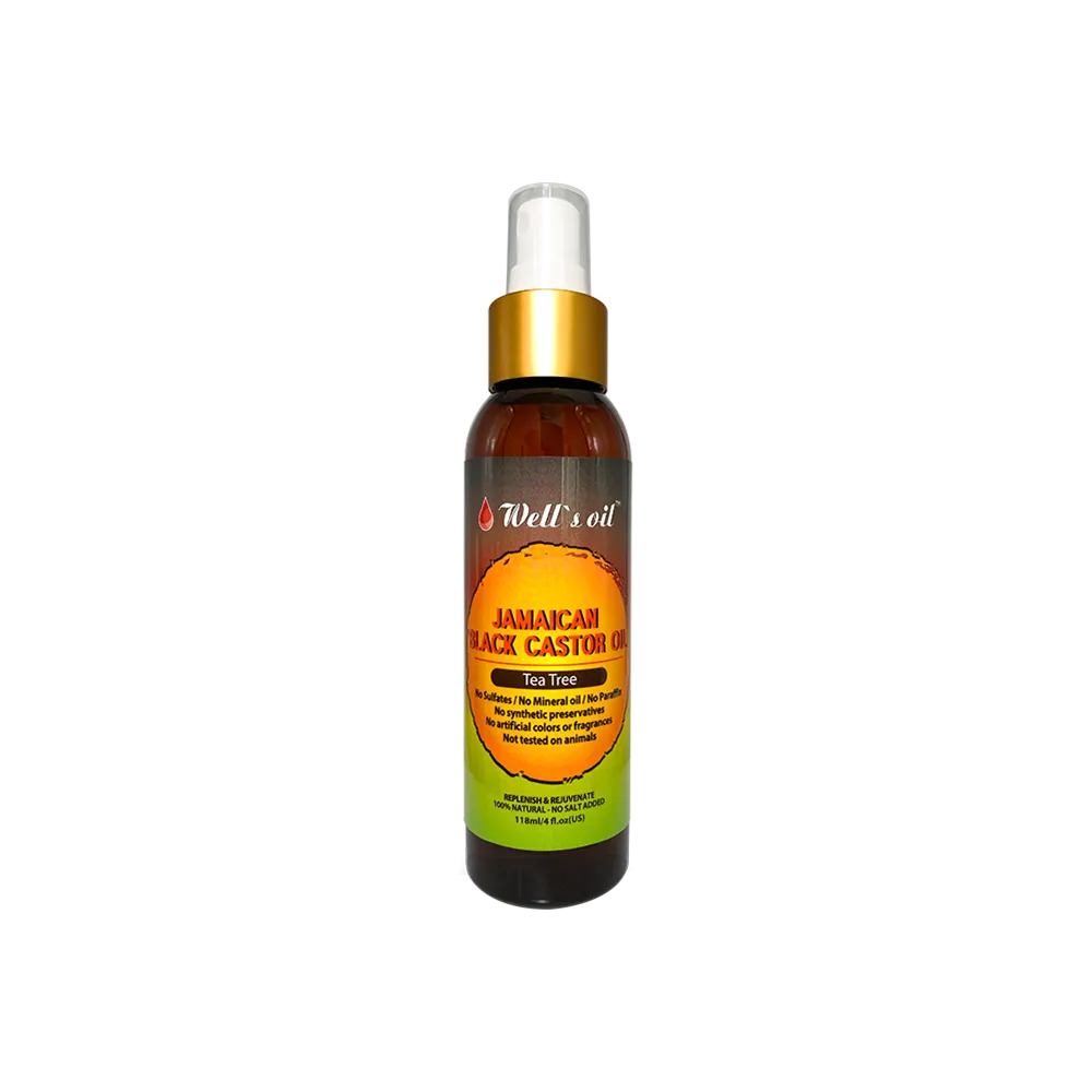 Jamaican Black Castor Oil Tea Tree Spray 4oz