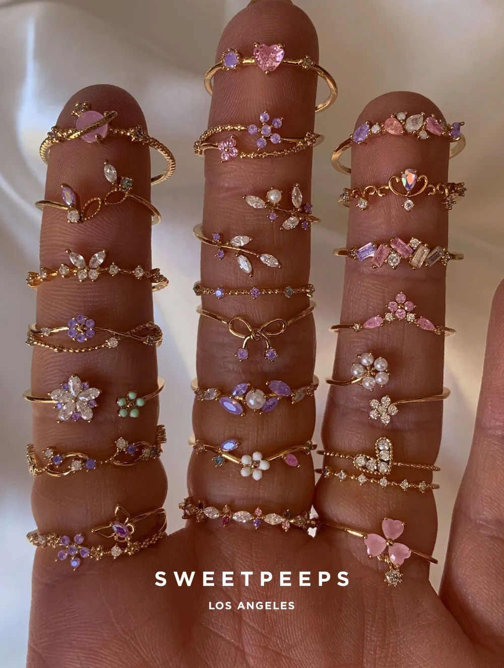 Jaxx Delicate Heart Ring
