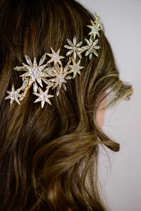 Large Celestial Crystals Hairclip
