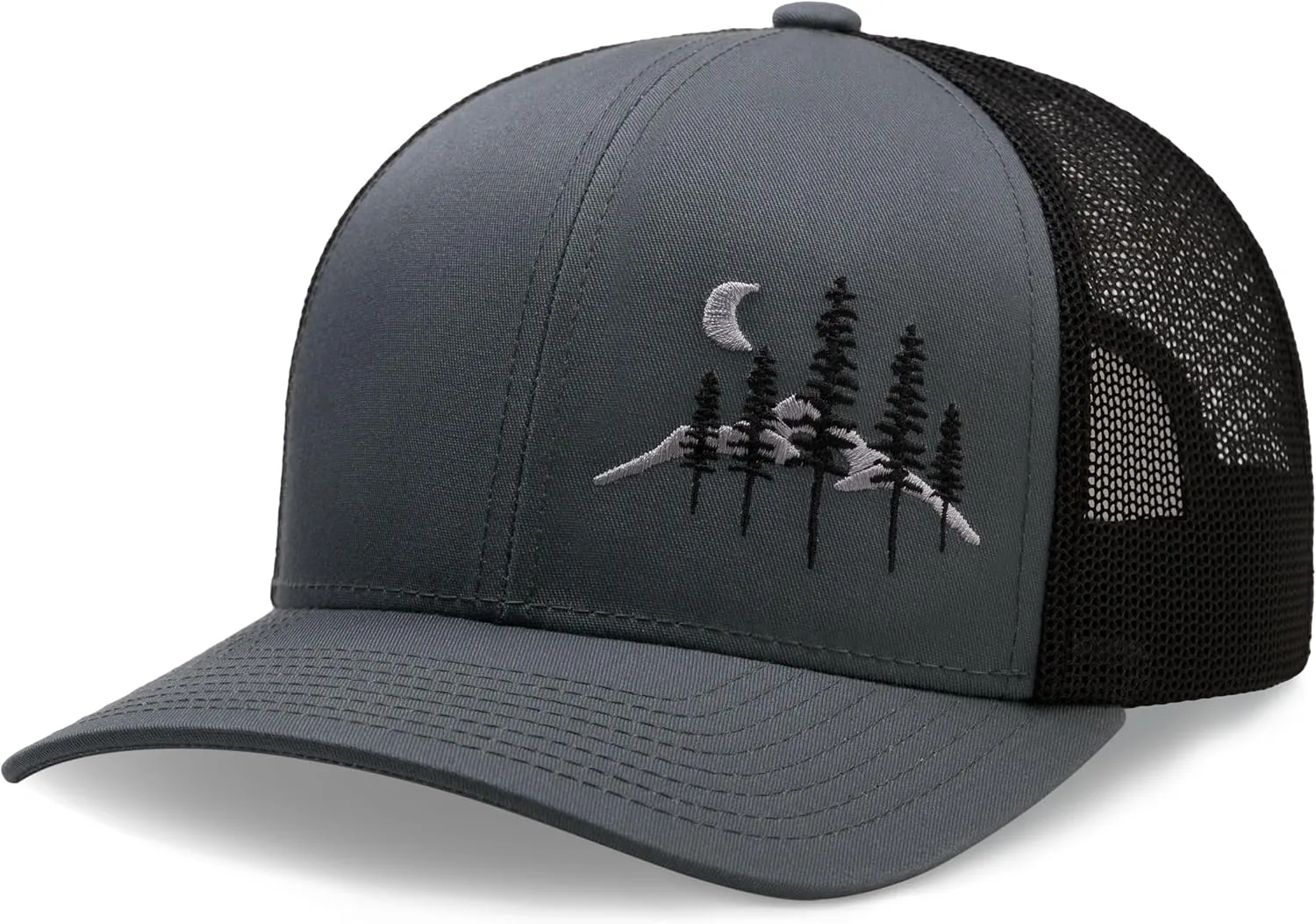 LARIX Trucker Hat, Wild Moon, No Sweat Hat Liner Bundle