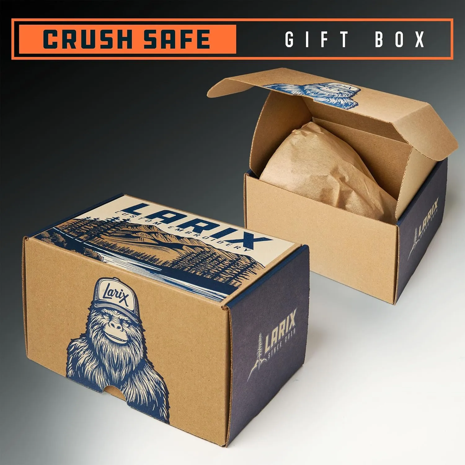 LARIX Trucker Hat, Wild Moon, No Sweat Hat Liner Bundle