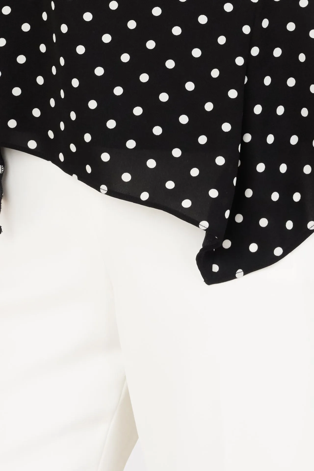 Leslie Small Dot Print Top