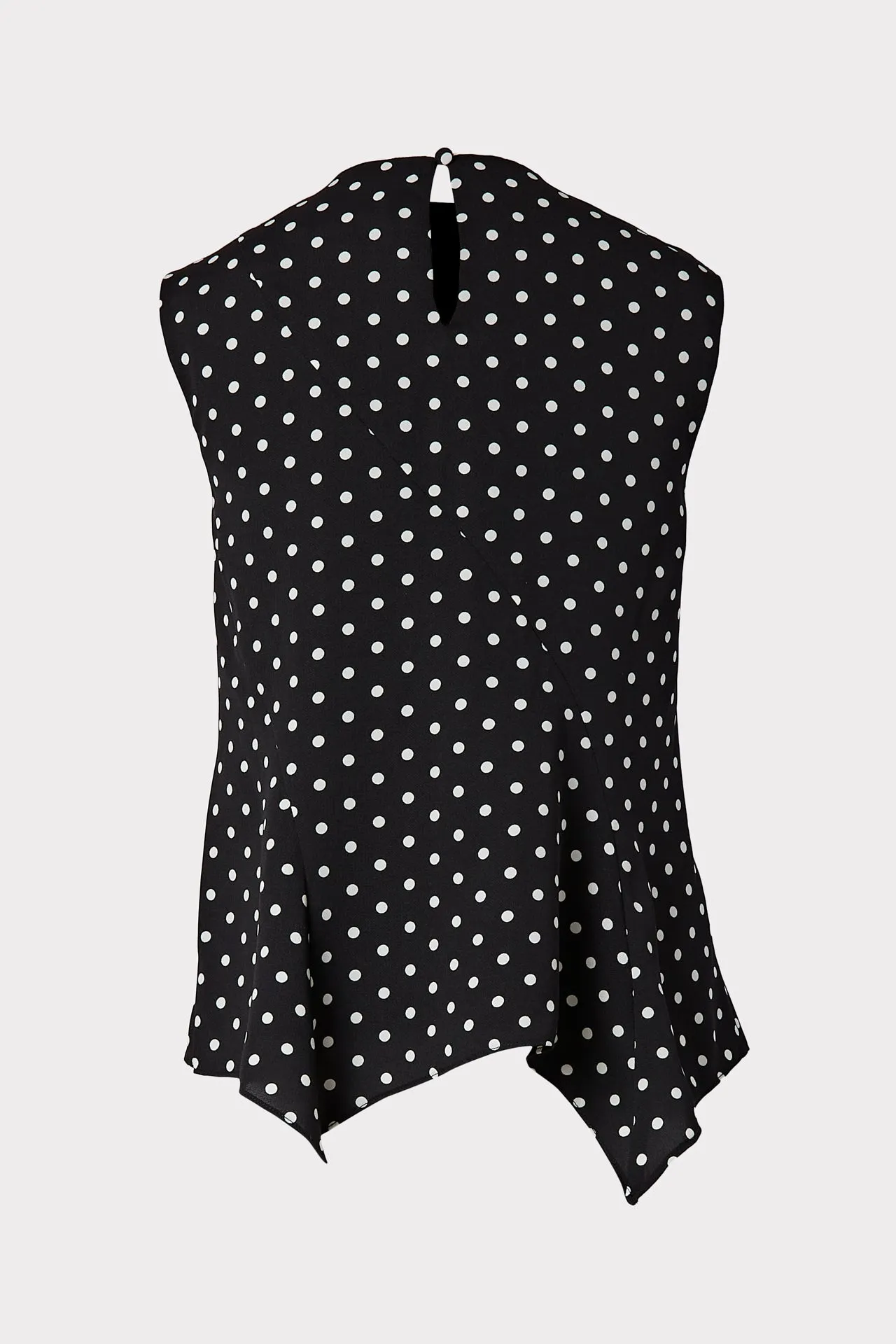 Leslie Small Dot Print Top