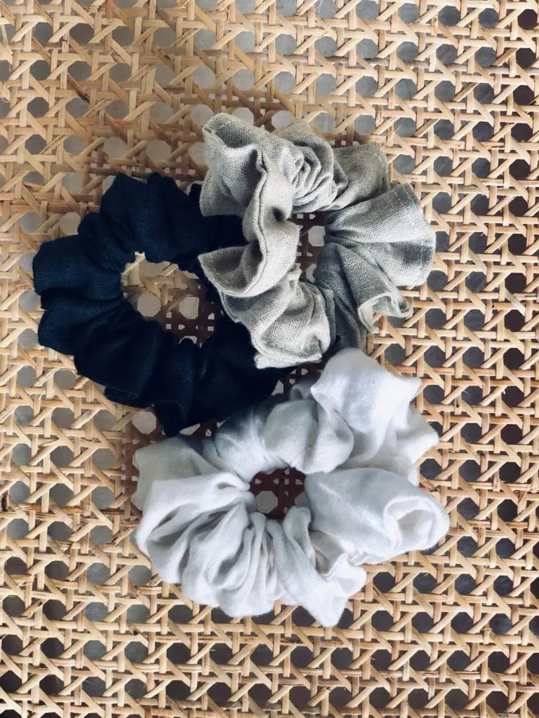 Linen Scrunchie
