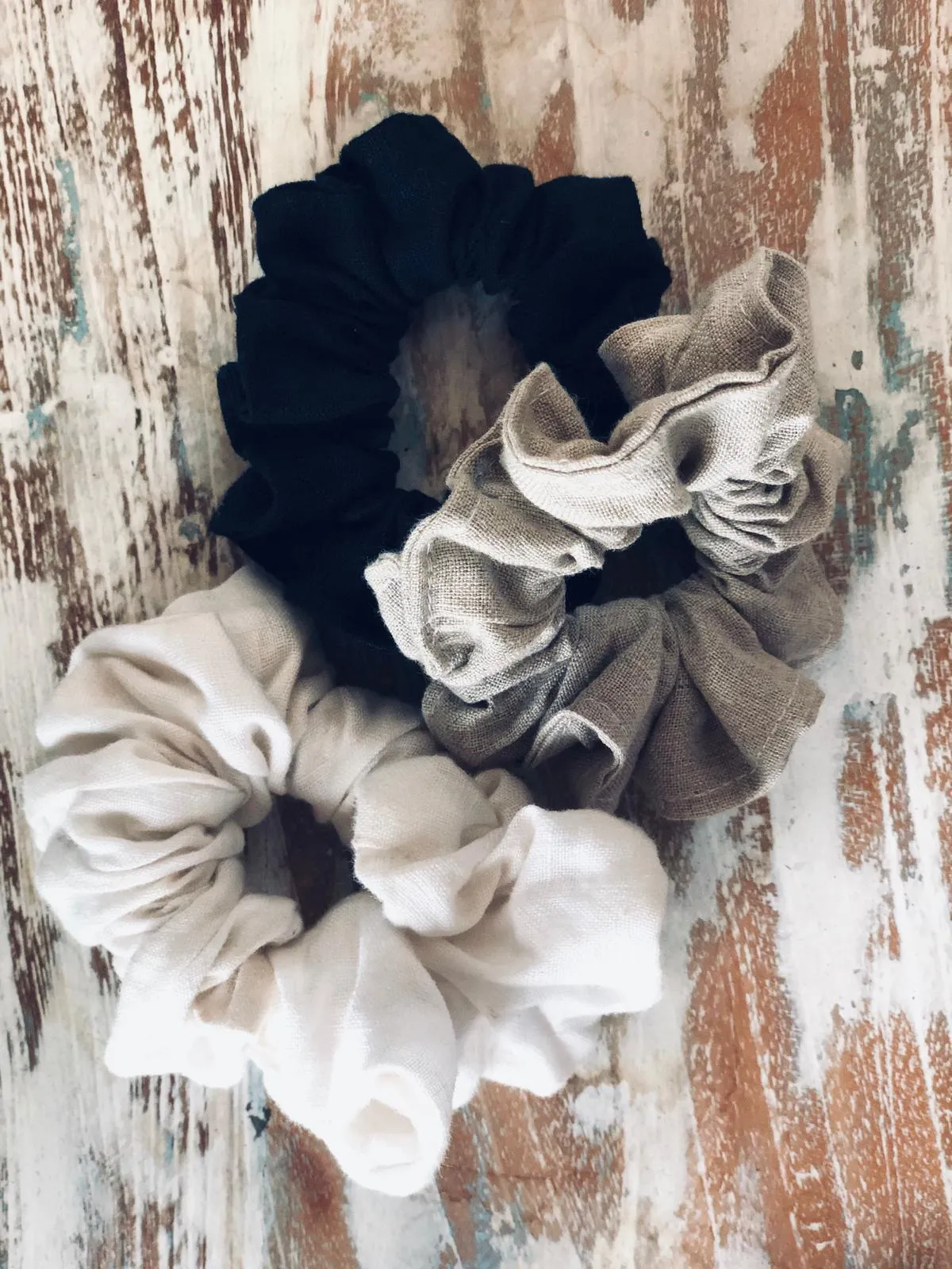 Linen Scrunchie