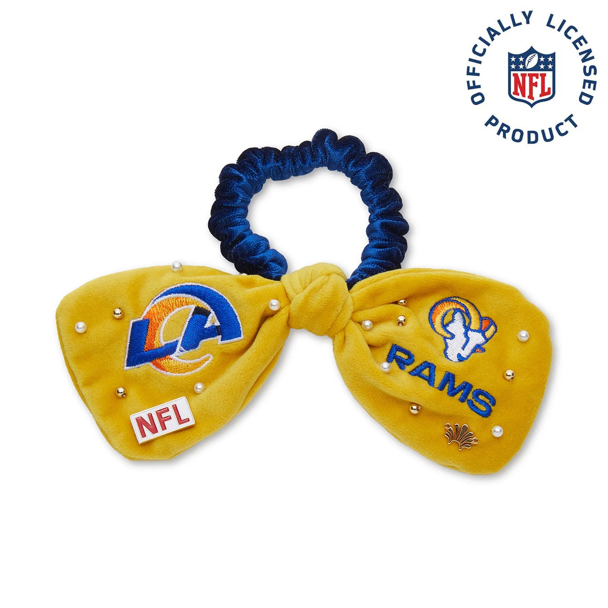 LOS ANGELES RAMS LELE SADOUGHI X NFL SOL BOW SCRUNCHIE