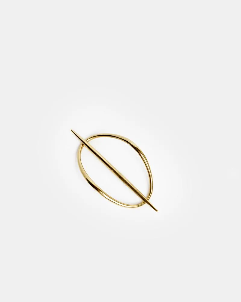 Lunula Hair Bun with Post