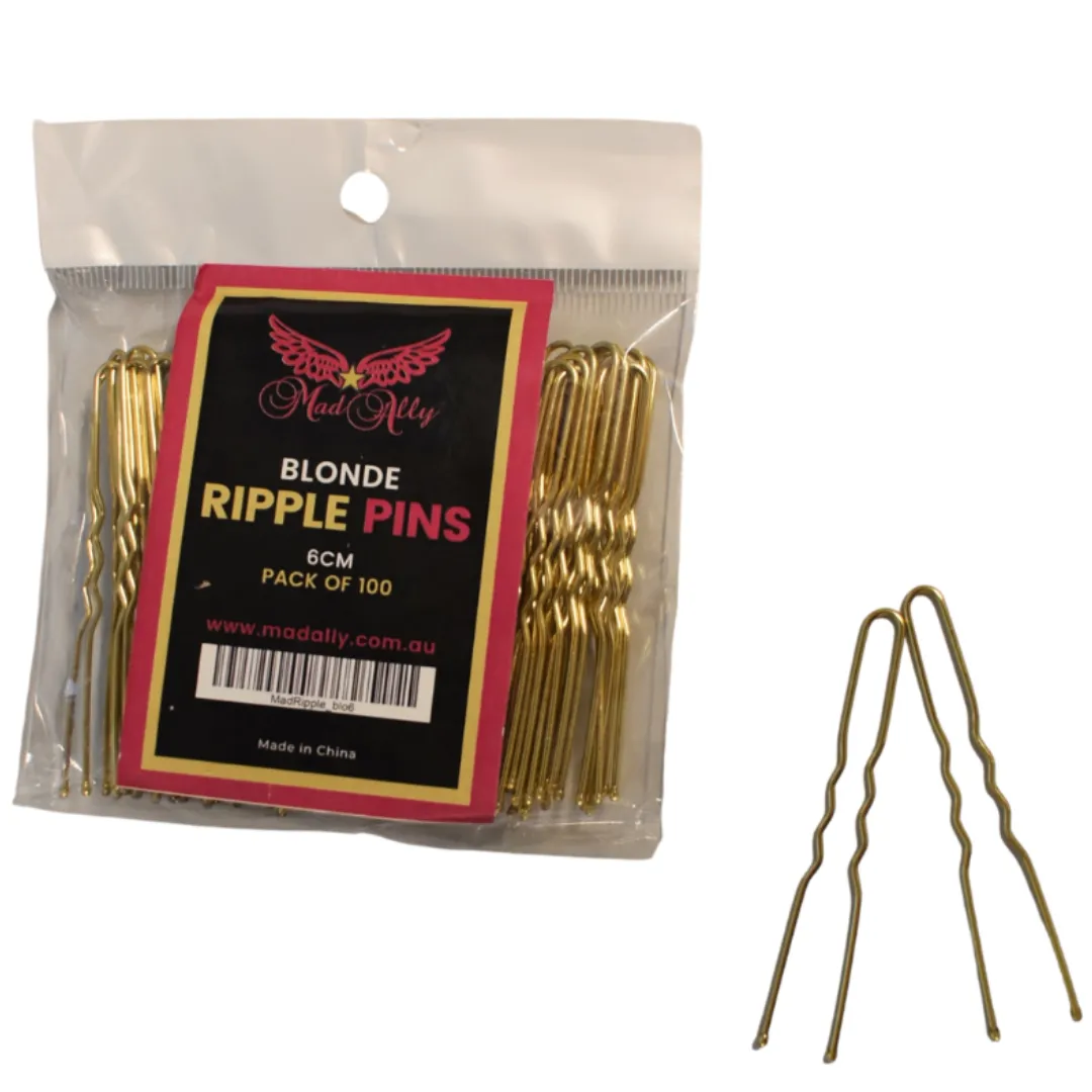 Mad Ally Ripple Pins- 6cm