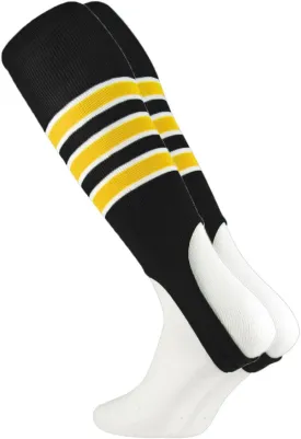 MadSportsStuff Baseball Stirrups Softball Stirrups with Stripes for Boys Girls Men Women Pattern B 3 Stripe