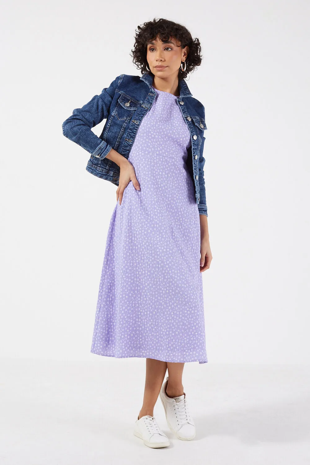 Marc Angelo Short Sleeve Midi Dress