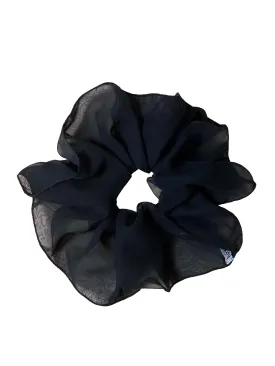 MAXI SCRUNCHY - CHIFFON BLACK