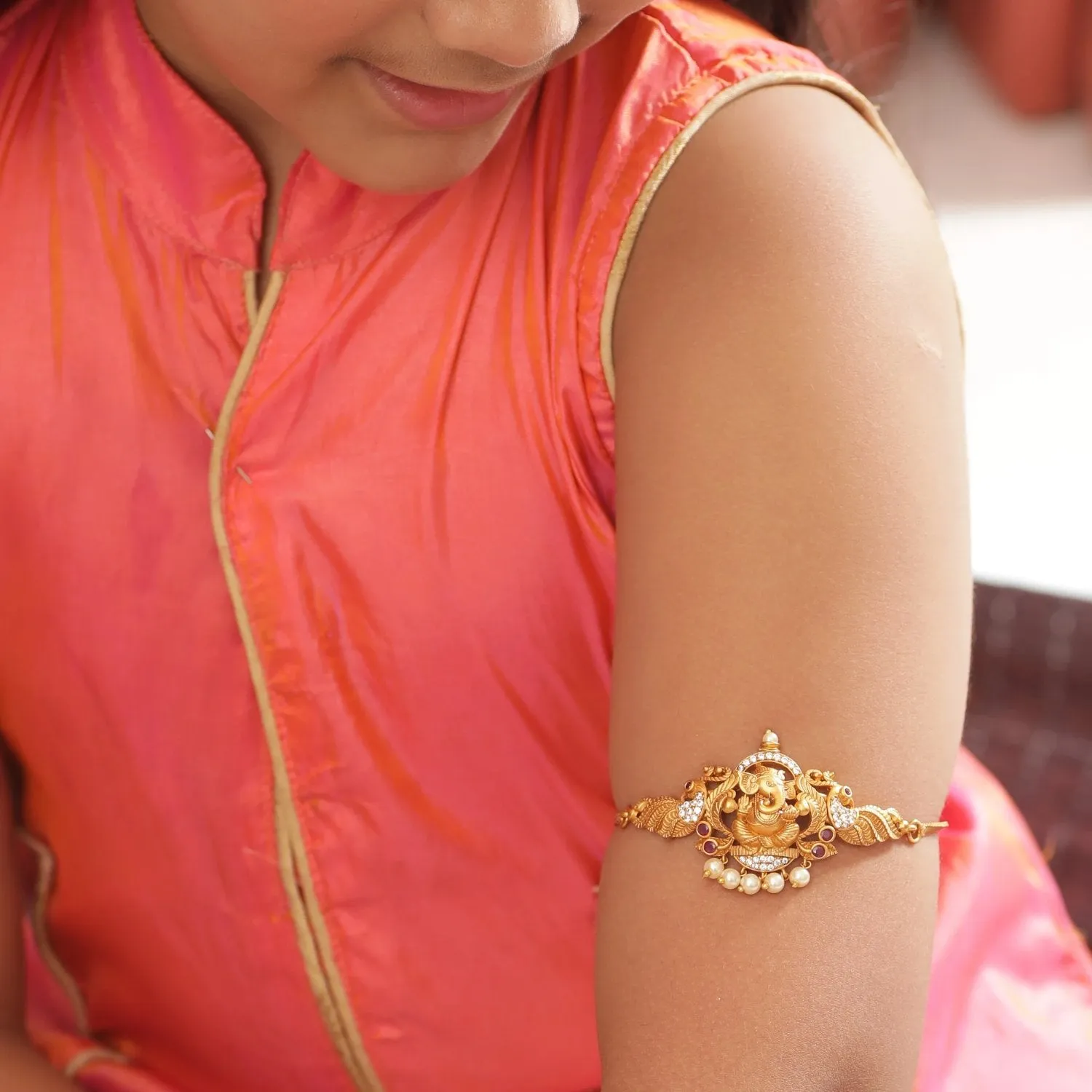 Megha Antique Kids Armlets