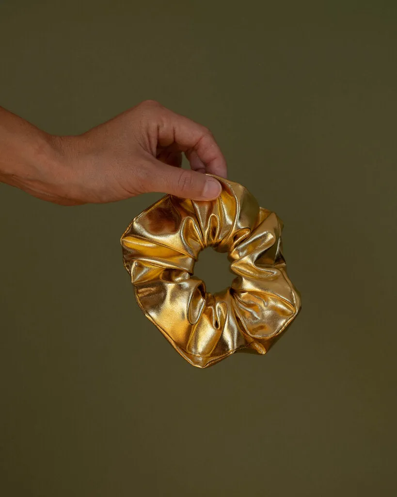 Metallic Scrunchies