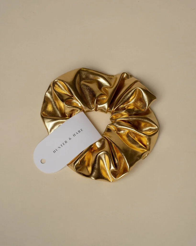 Metallic Scrunchies