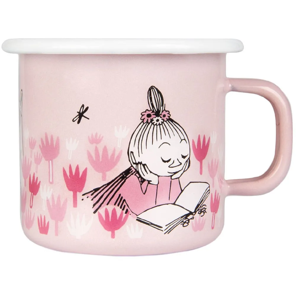Moomin Enamel Mug 2.5 dl In The Garden Girls