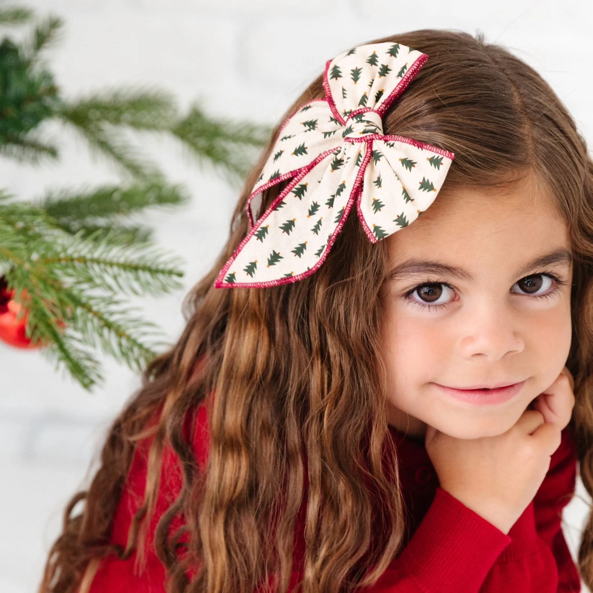 Elegant Noble Trees Party Girl Bow