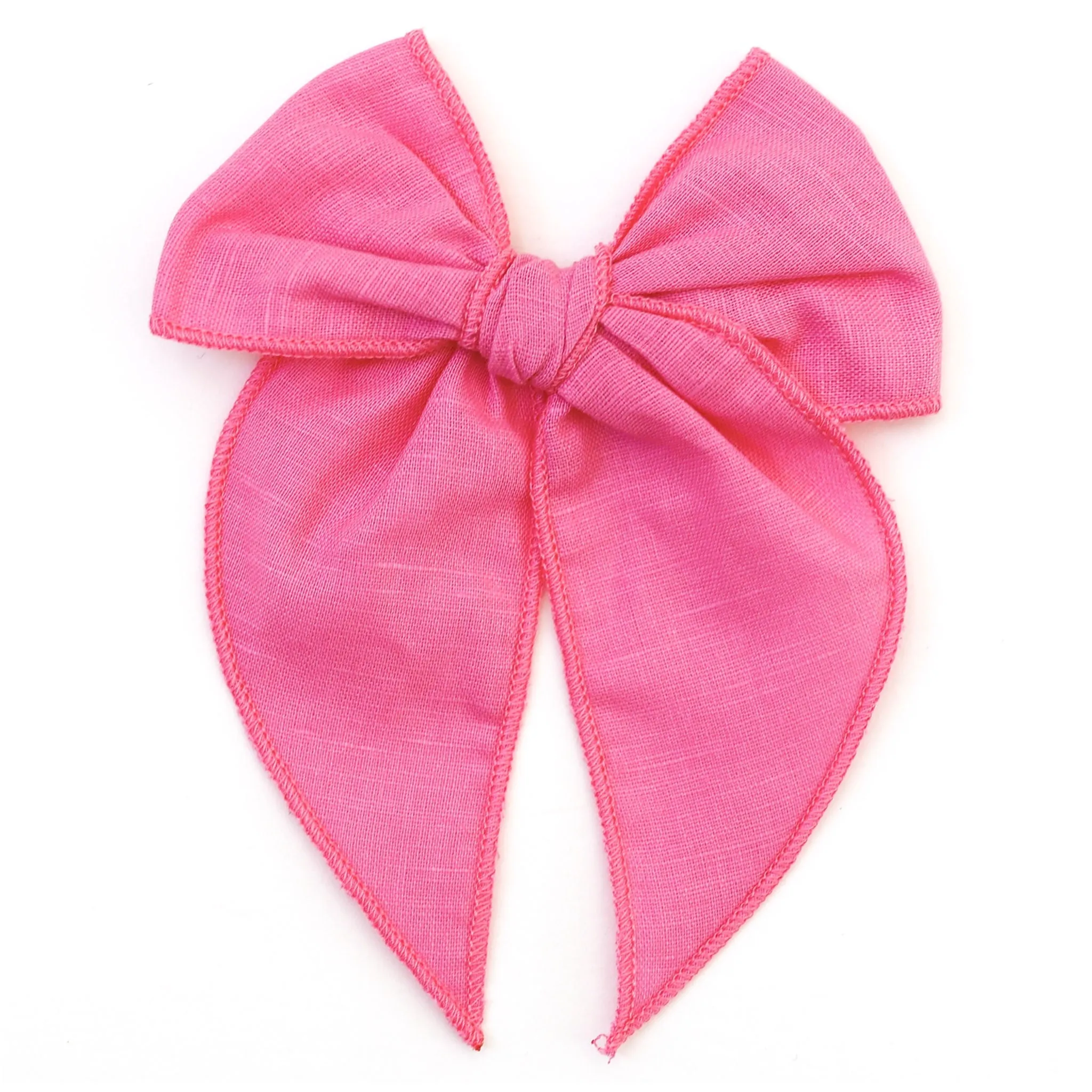 Party Girl Bow - Taffy Linen