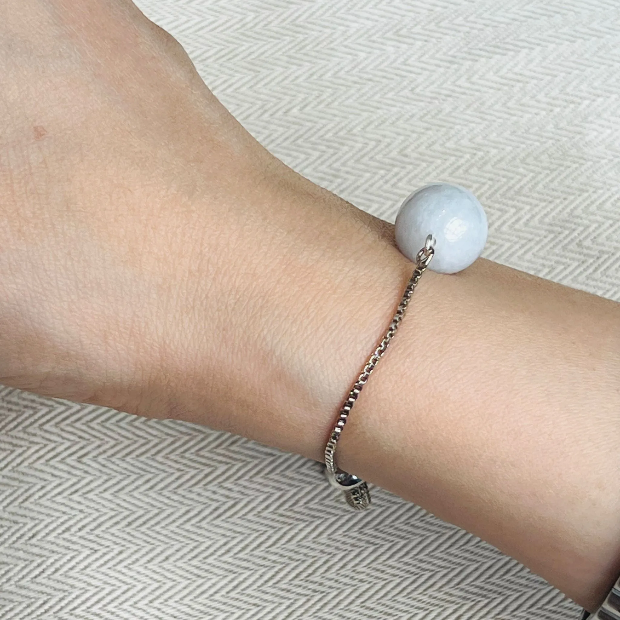 Pastel Jade La Forma Bracelet SHW