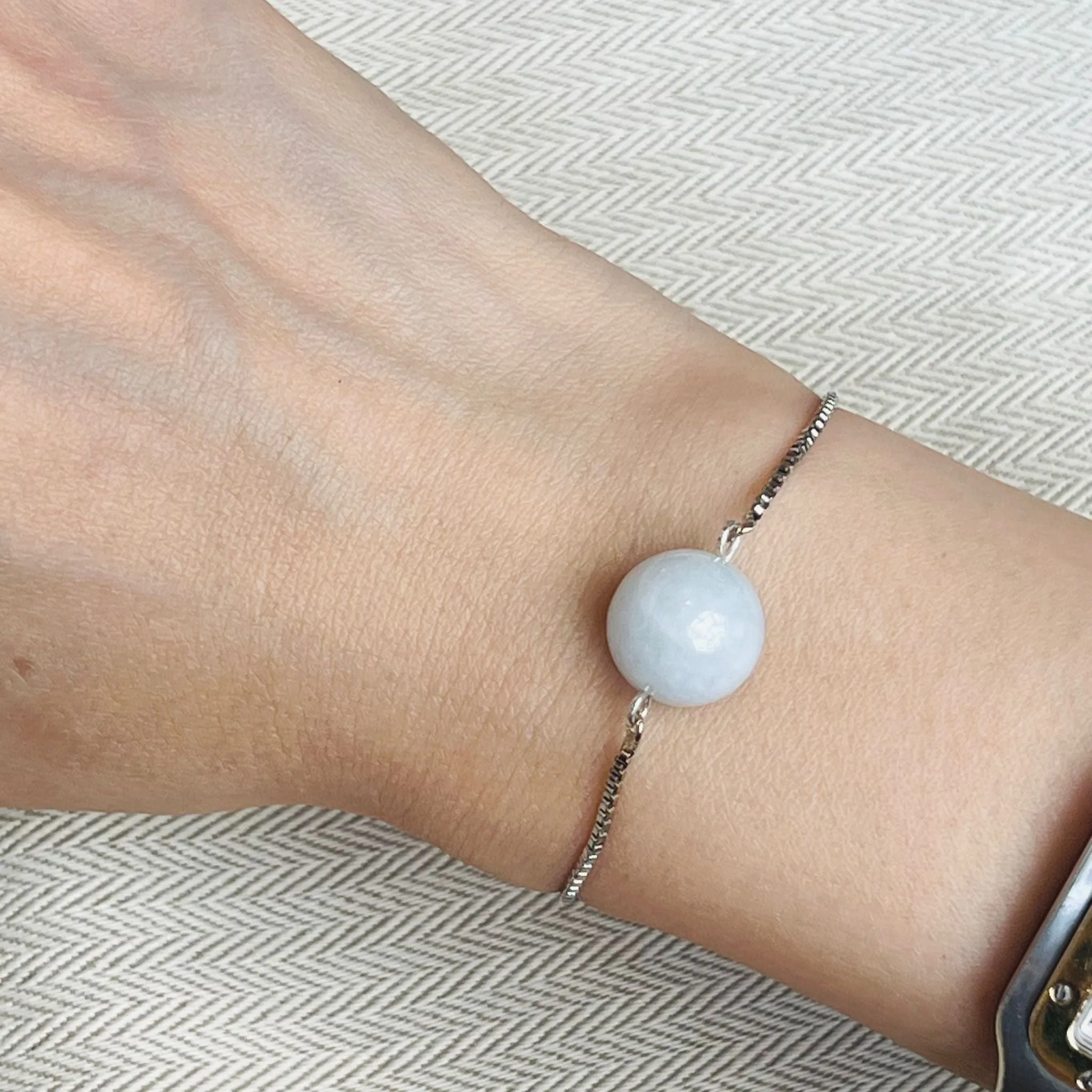 Pastel Jade La Forma Bracelet SHW