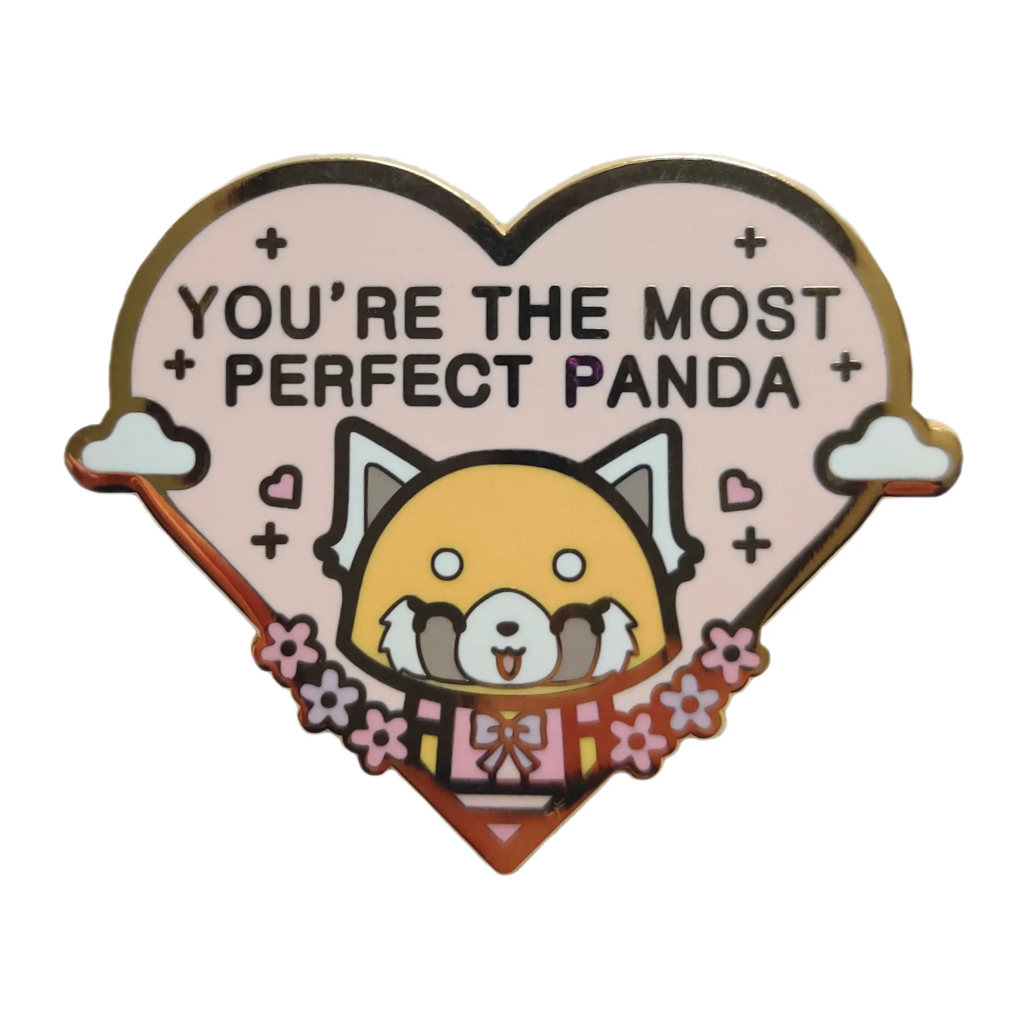 Perfect Panda Enamel Pin