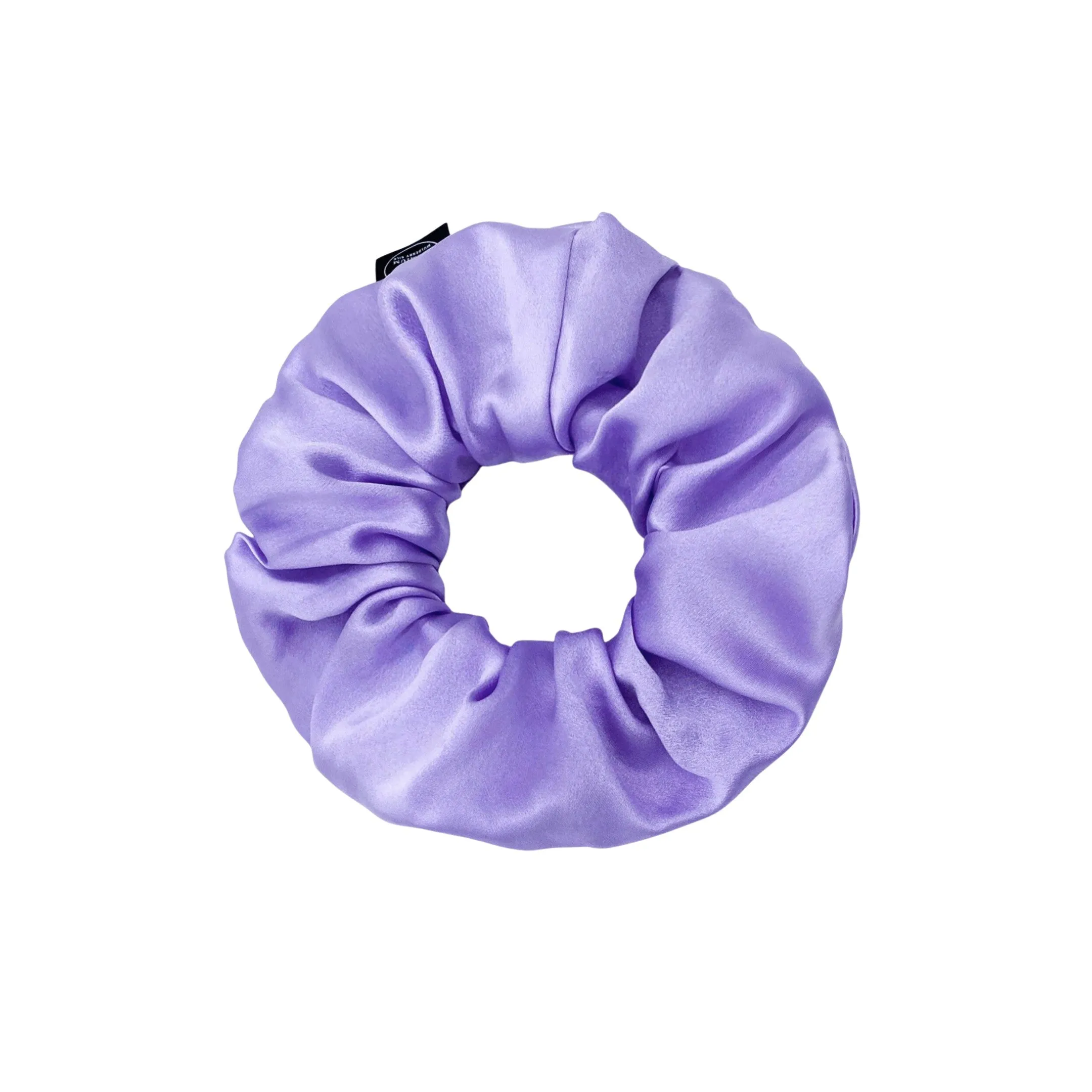 Premium Mulberry Silk Scrunchie - Champagne Gold - Extra Large