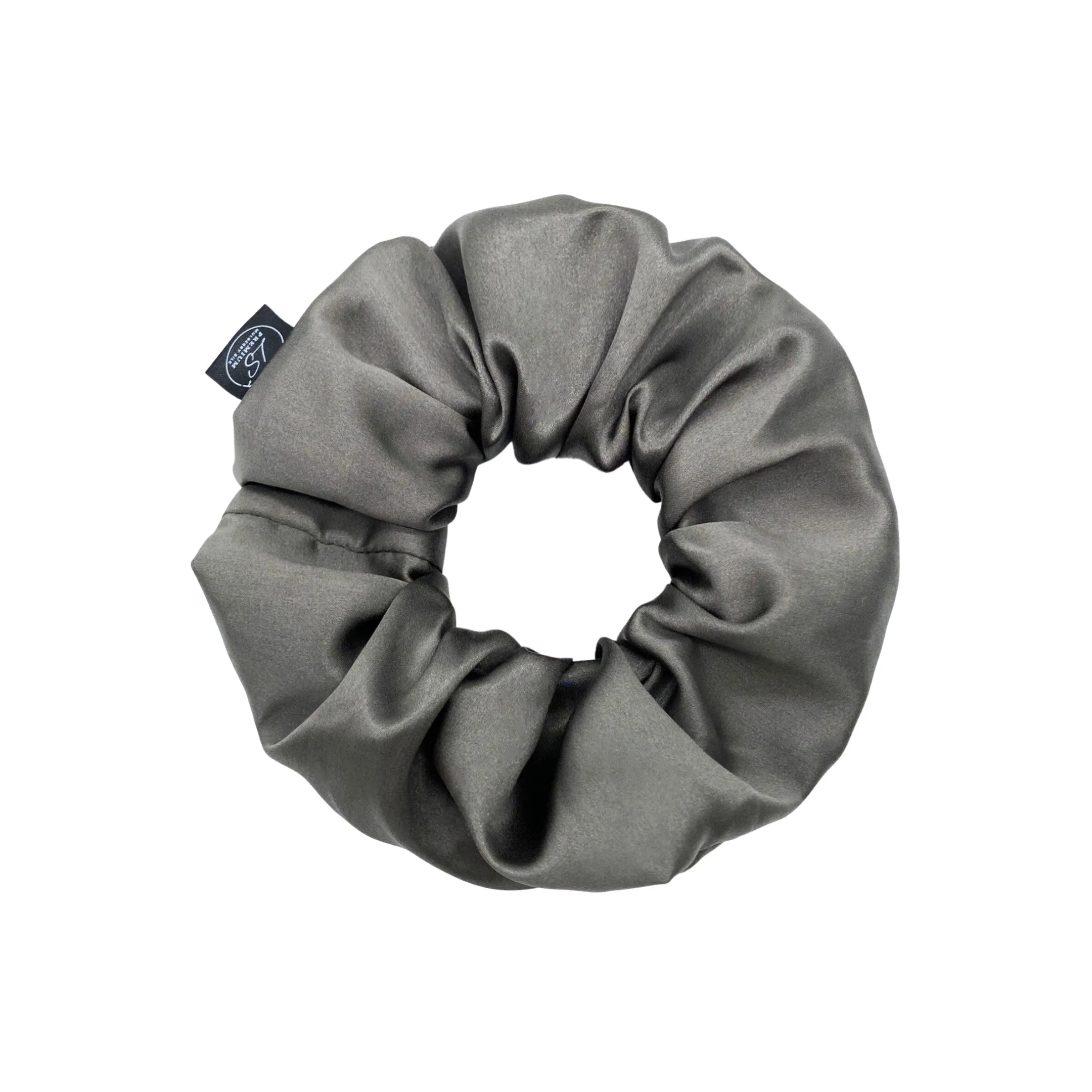 Premium Mulberry Silk Scrunchie - Champagne Gold - Extra Large