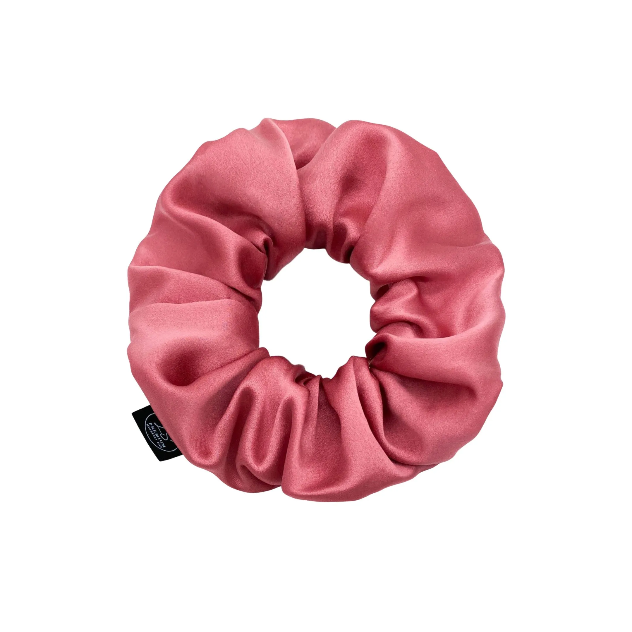 Premium Mulberry Silk Scrunchie - Champagne Gold - Extra Large