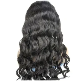 Presidential Hair 'VIP - Full Lace Wig - 100% Human Hair Natural Black (180 density)Body Wave