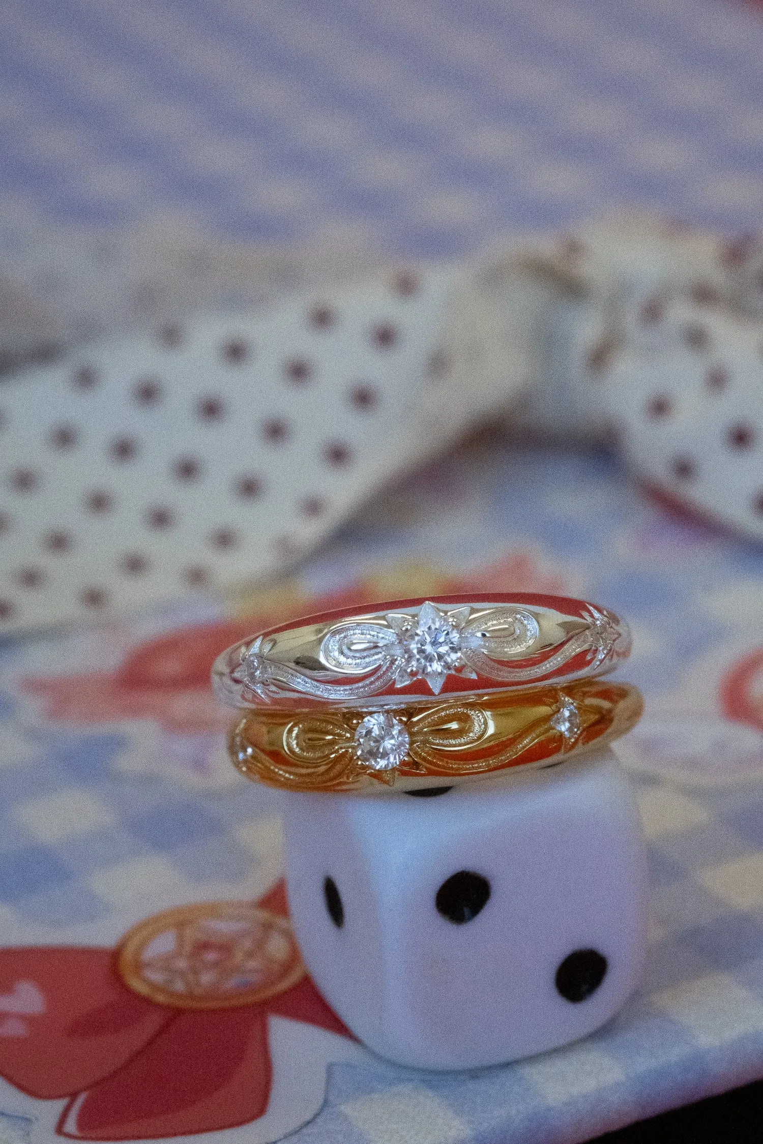 Charming Pretty Please Bow Ring with Elegant Design