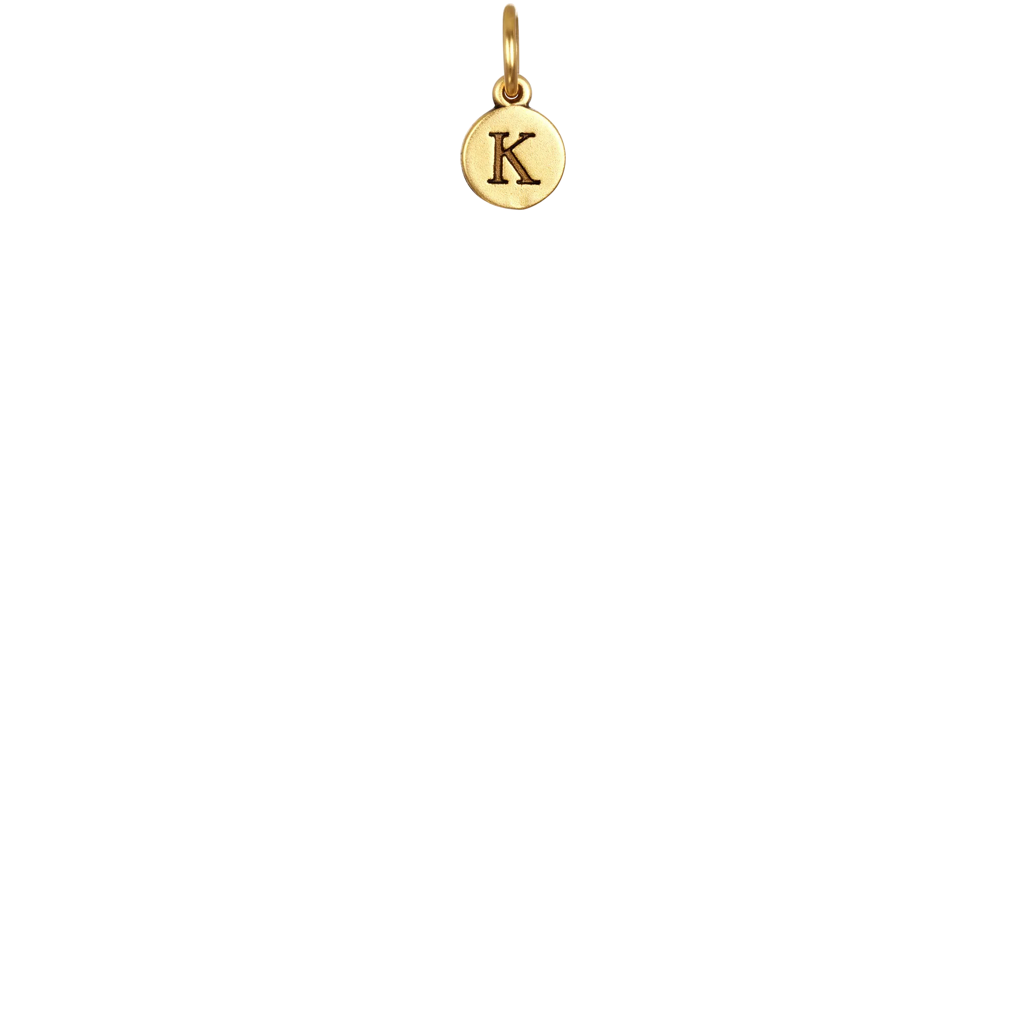 "K" Initial - Gold
