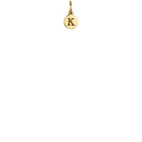 "K" Initial - Gold