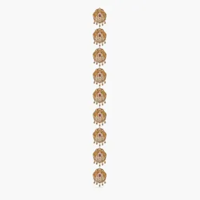 Radha Antique Hair Brooch
