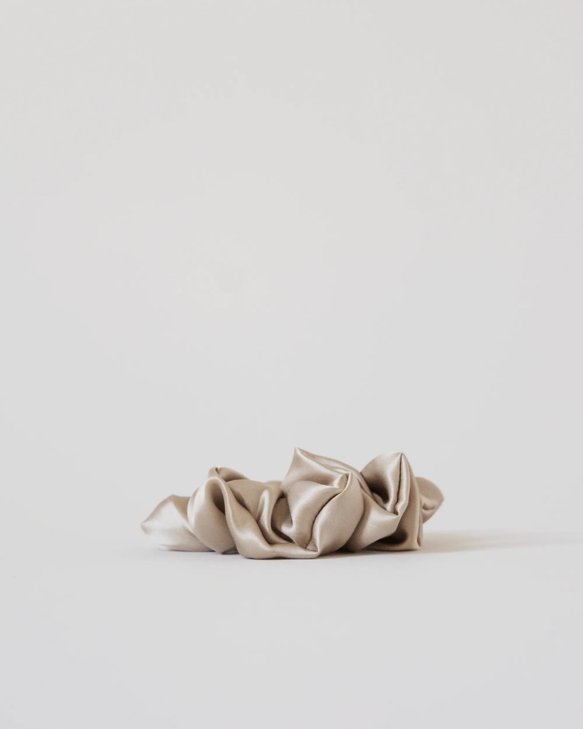 Recycled Silk Scrunchie Duo