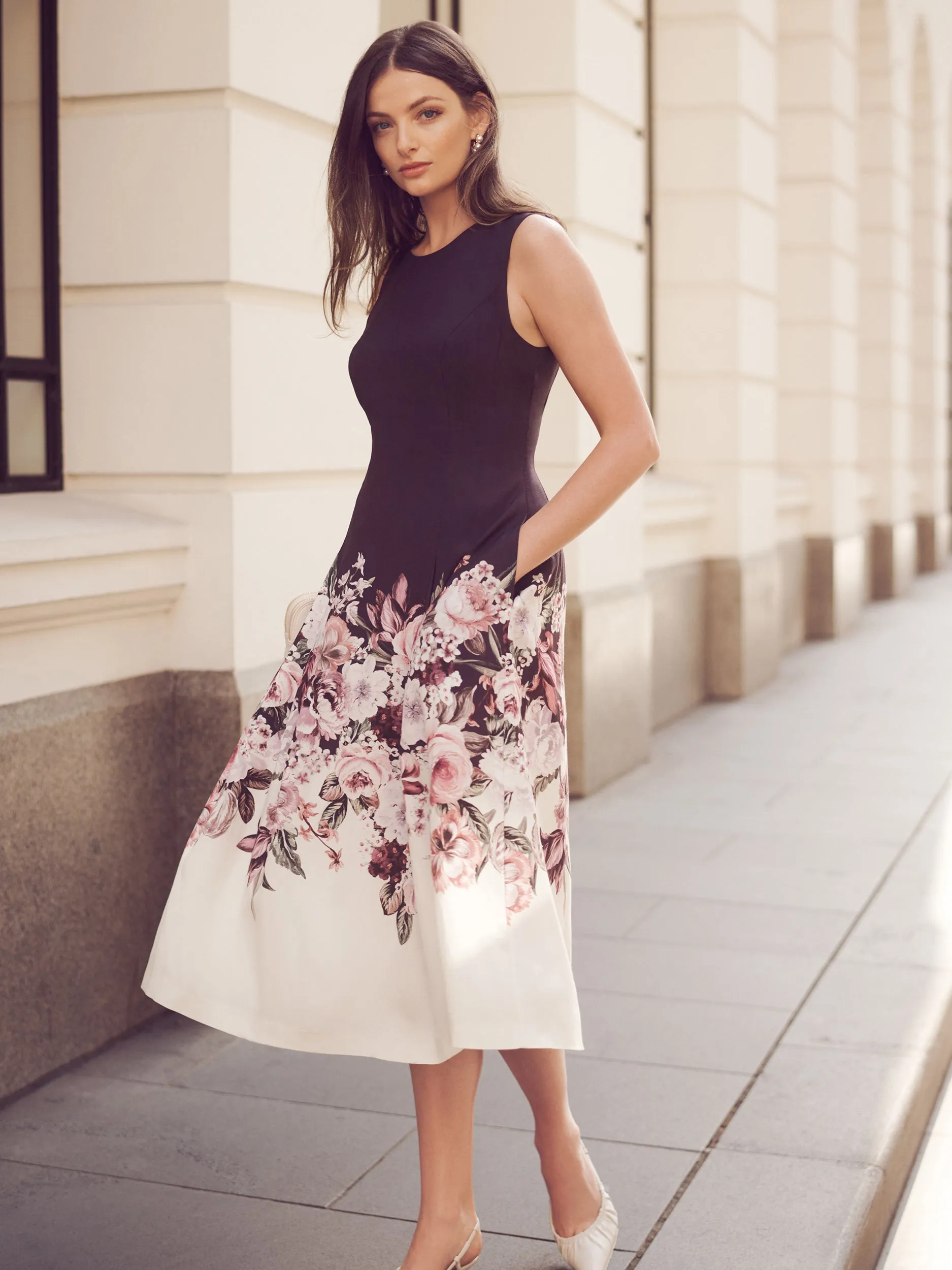 Renaissance Floral Dress
