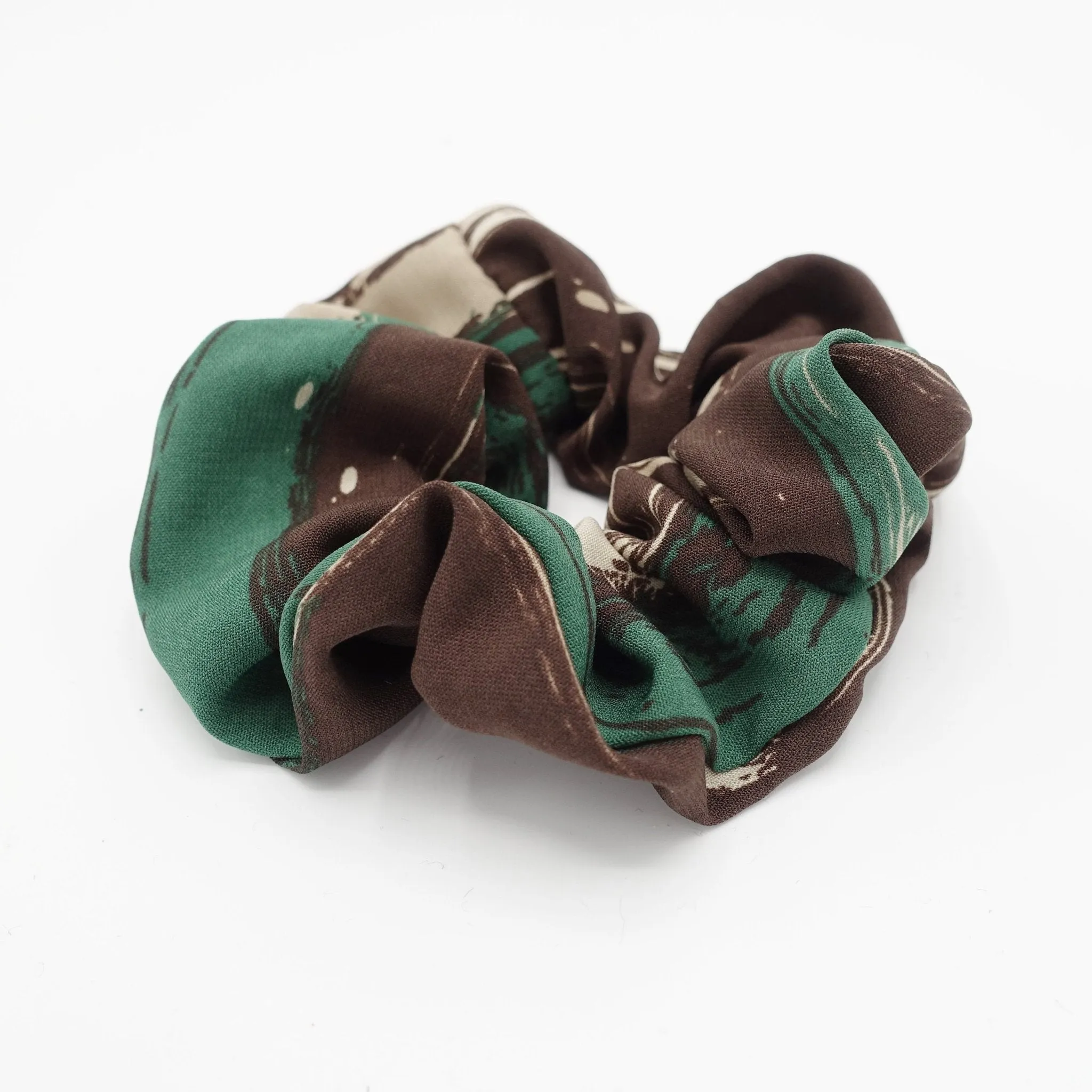 rough stripe scrunchies colorful elastic hair scrunchy women hair accessory