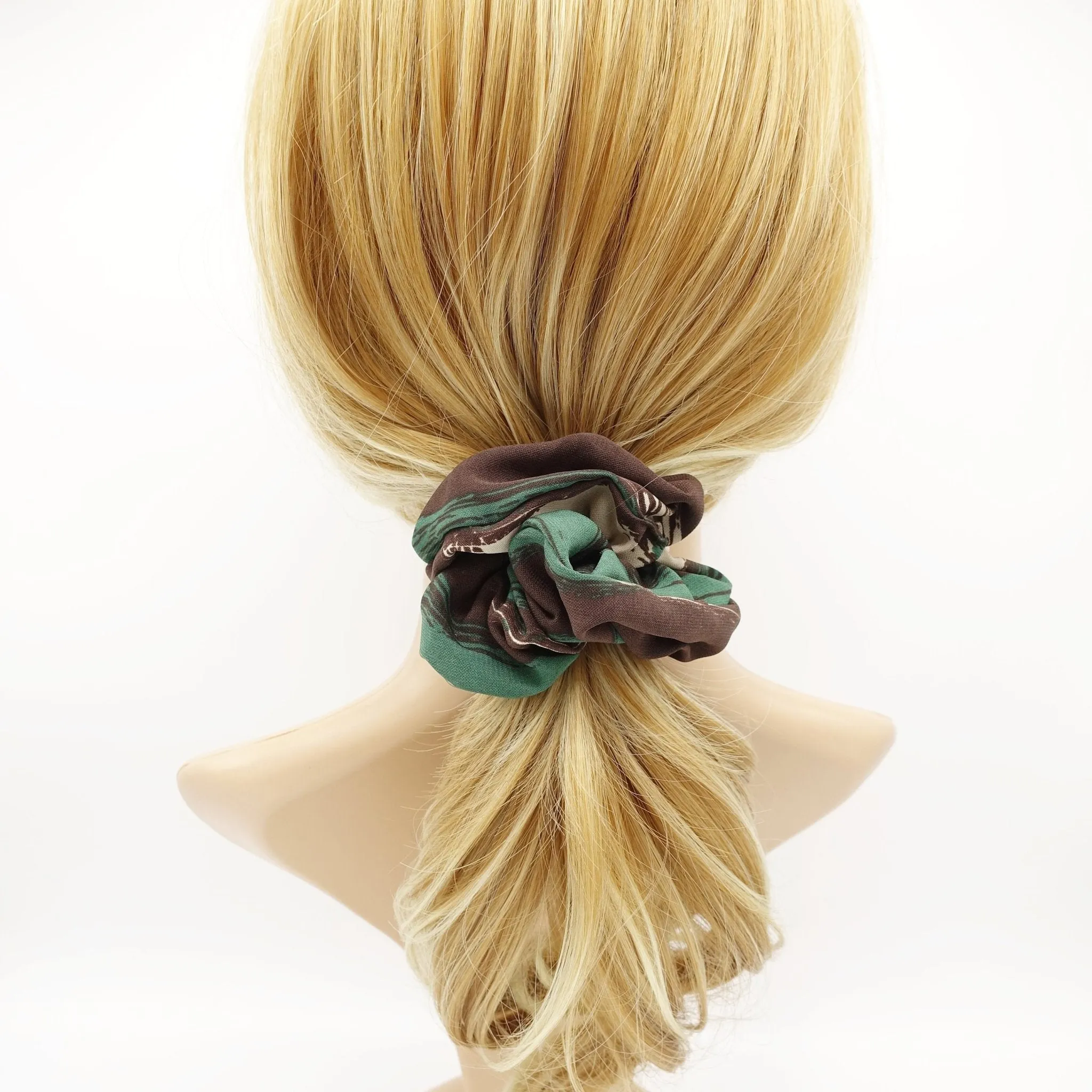 rough stripe scrunchies colorful elastic hair scrunchy women hair accessory