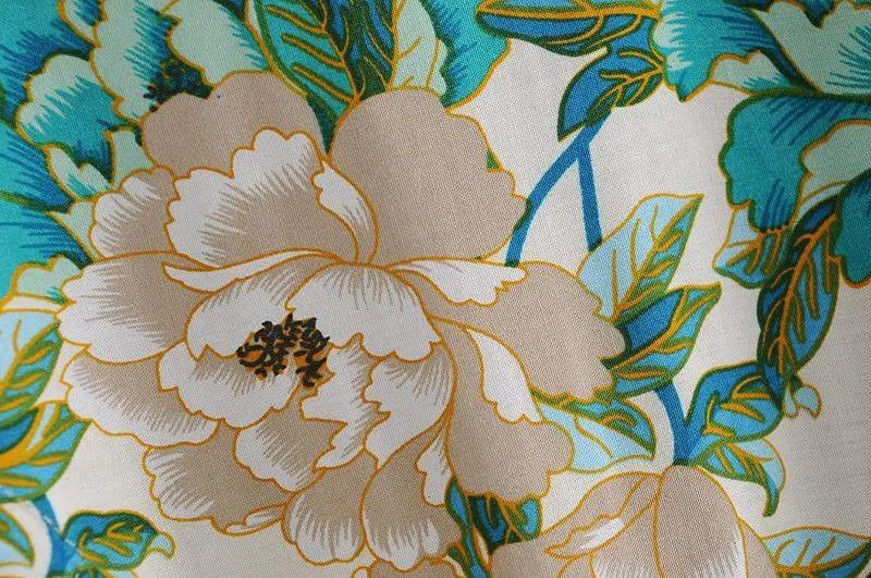 Sigiriya Peacock Print Kimono