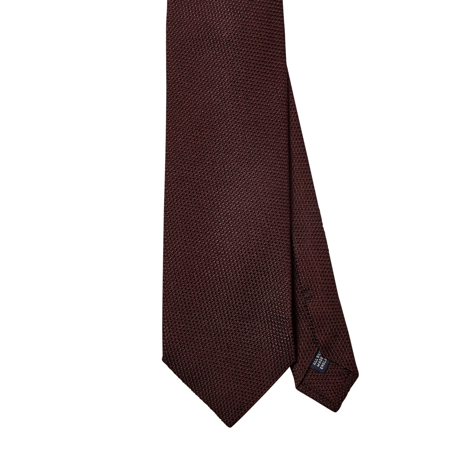 Sovereign Grade Grenadine Fina Burgundy Tie