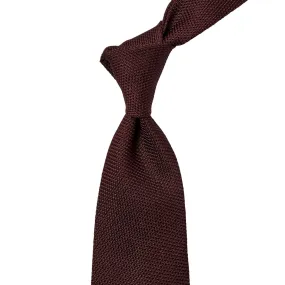 Sovereign Grade Grenadine Fina Burgundy Tie