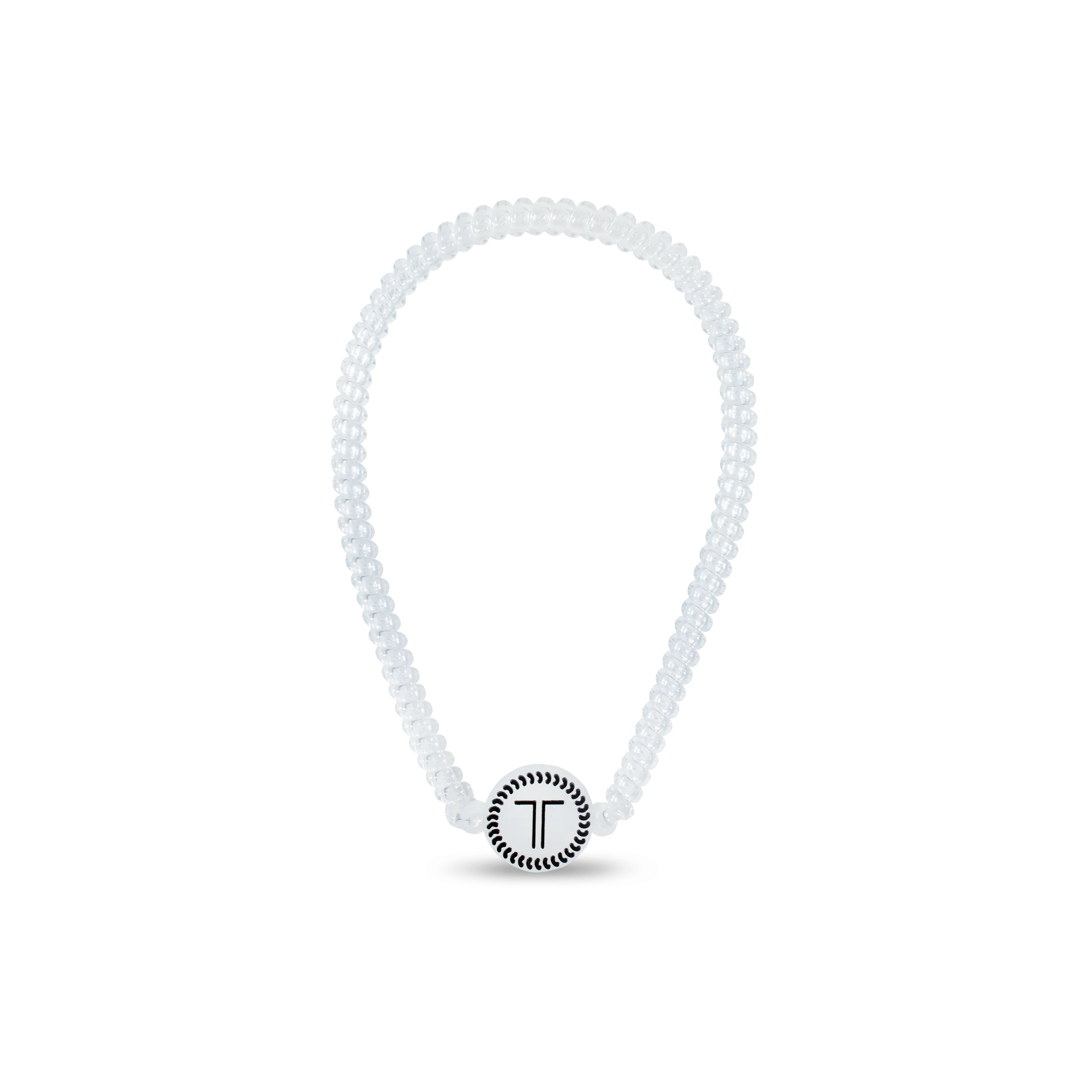 Spiral Hair Coil Headband | Crystal Clear