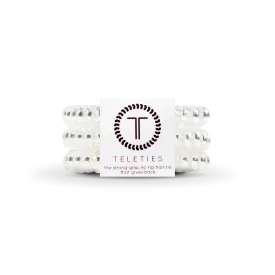 Spiral Hair Coils | Small | Crystal Clear Hair Ties