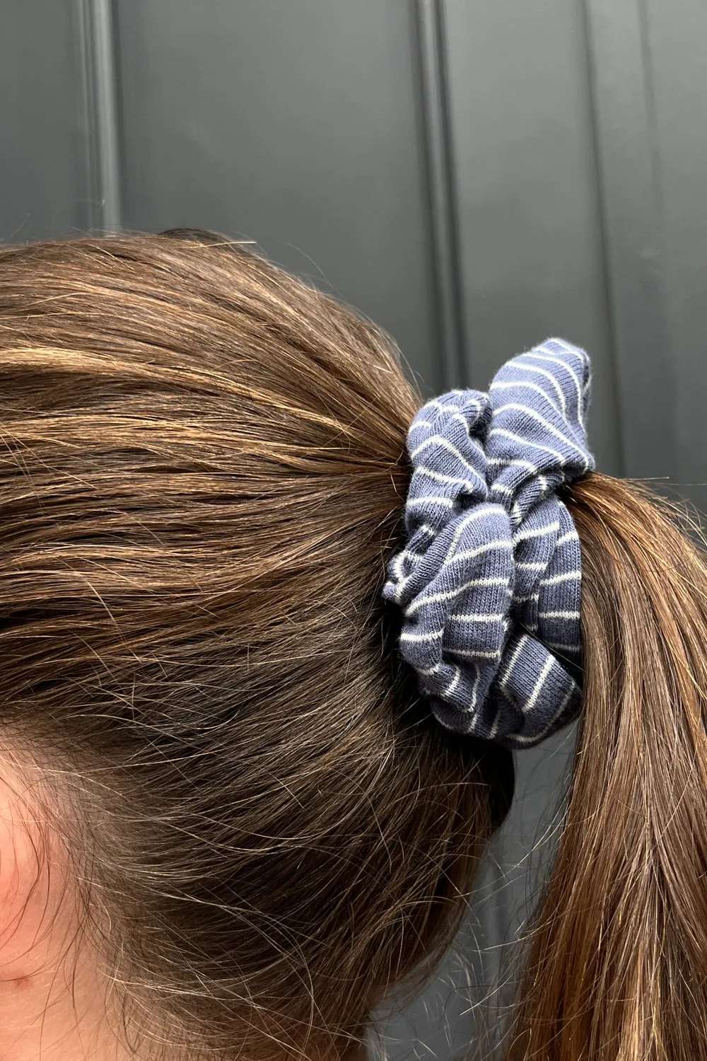 Striped Scrunchie