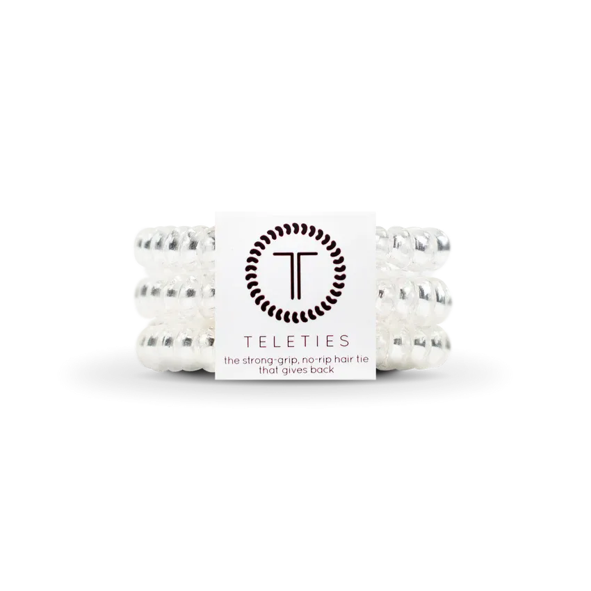 Teleties Small | Crystal Clear