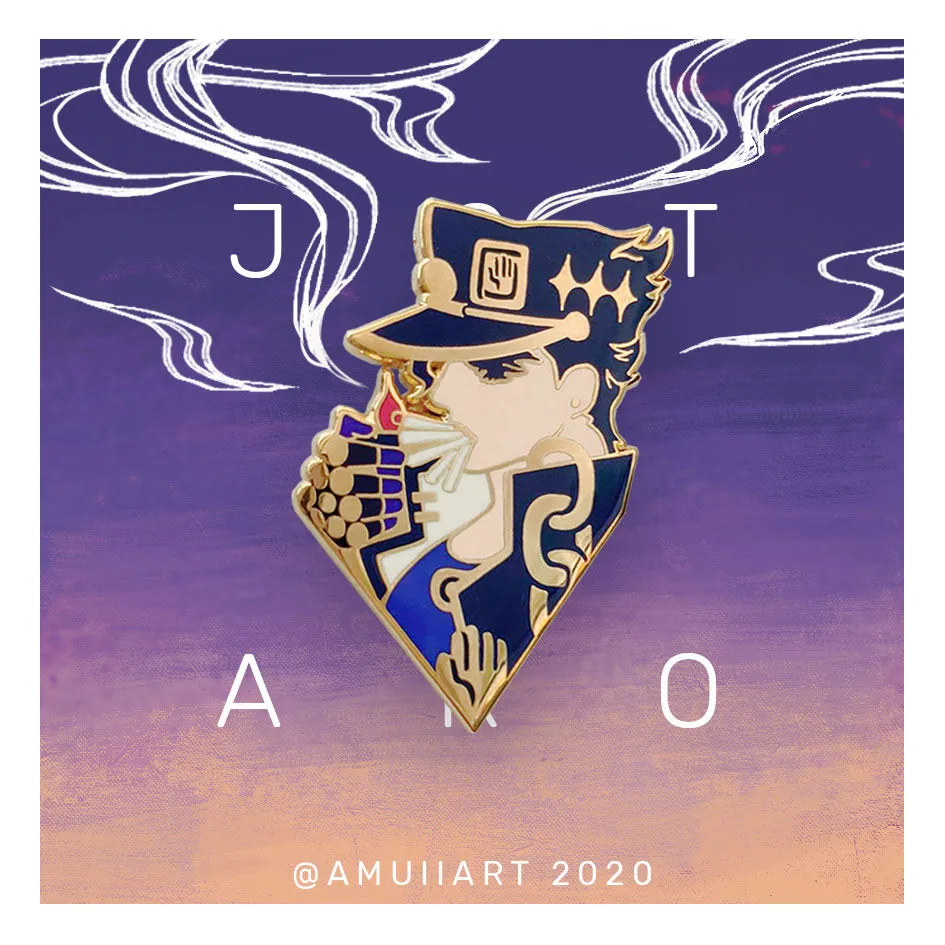 The Golden Stars 2020 / JJBA enamel Pins