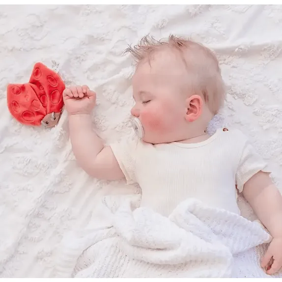 Tikiri Scrunchies- Ladybug with Crinkle