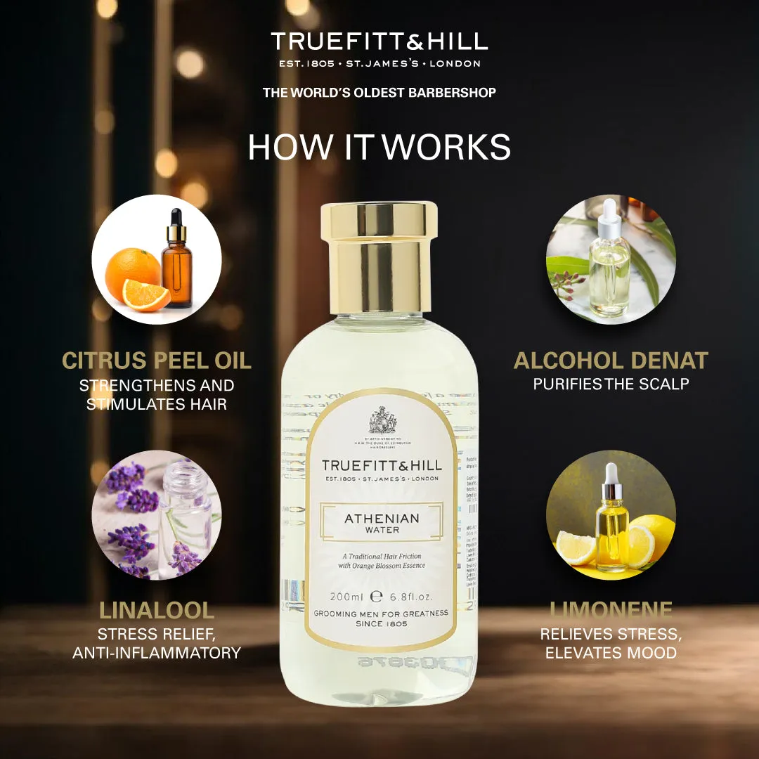Truefitt & Hill Athenian Hair Serum Water for Men 200ml