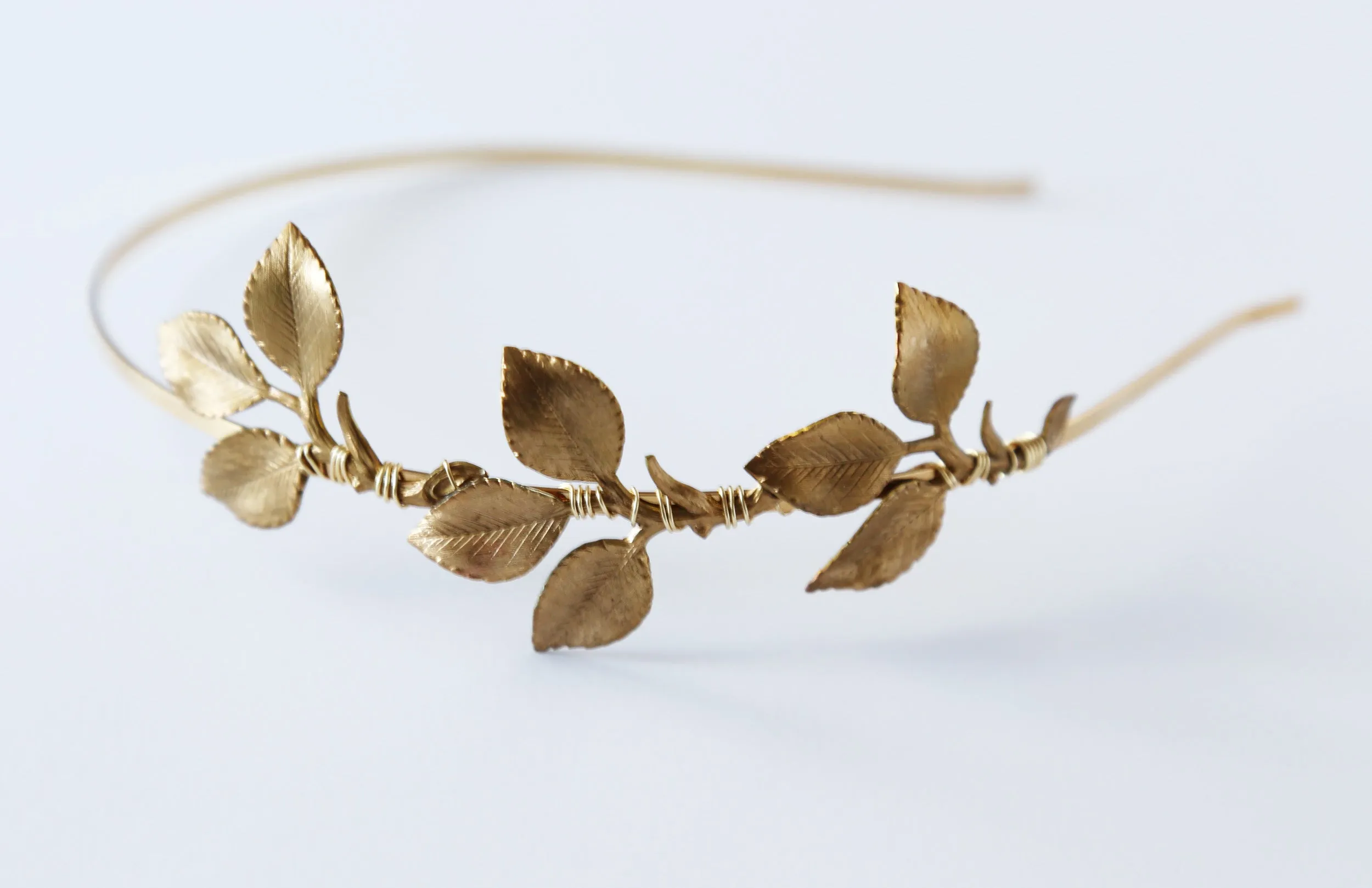 Twig and Leaf Headband