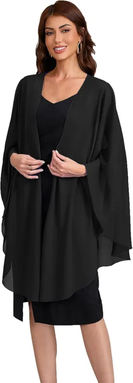Women's Shawls and Wraps for Evening Dress Chiffon Scarf Soft Elegant Pashmina Wedding Bridal Scarve
